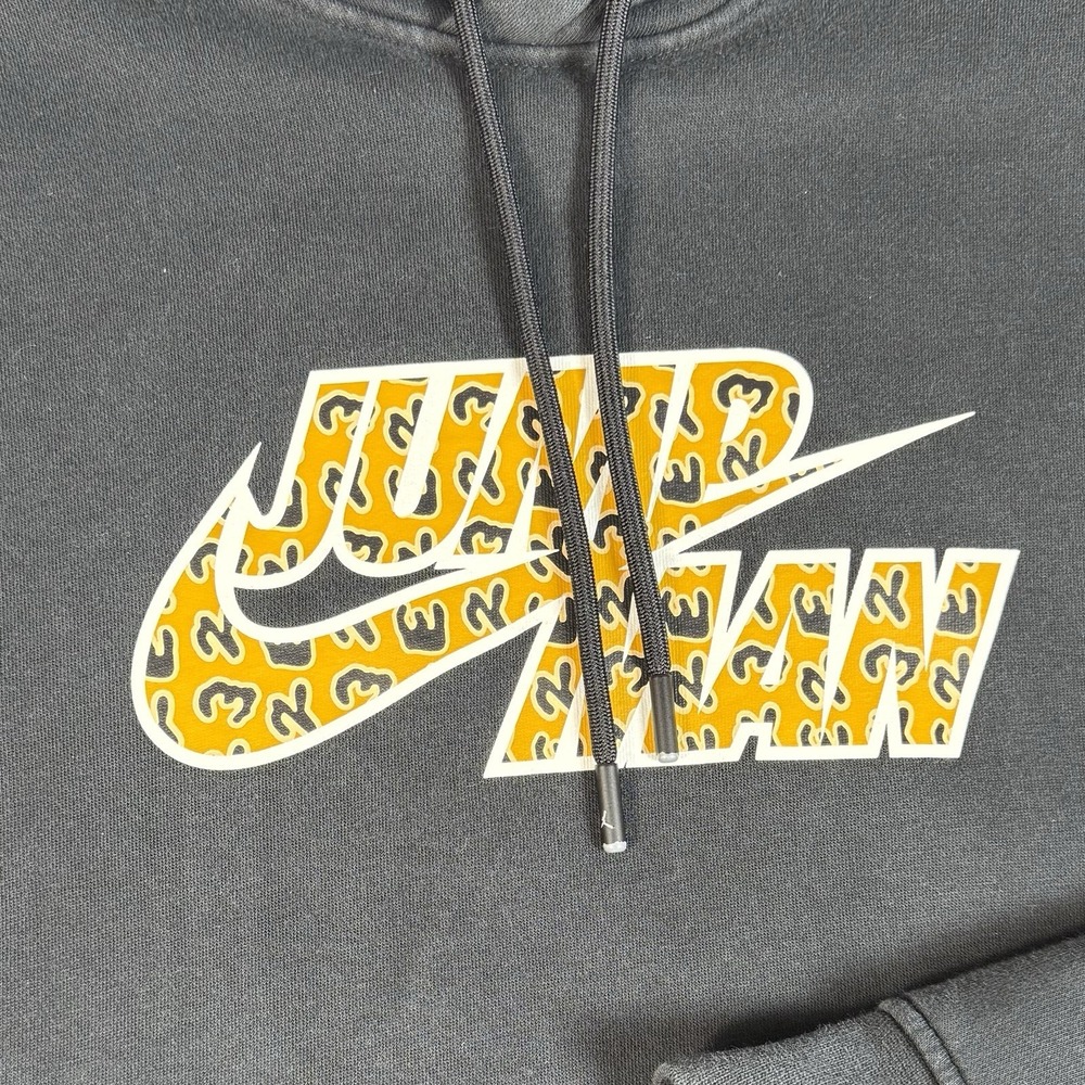 Nike Air Jordan Jumpman Hoodie Men's Large Sweatshirt Cheetah Logo Pullover - Picture 3 of 8